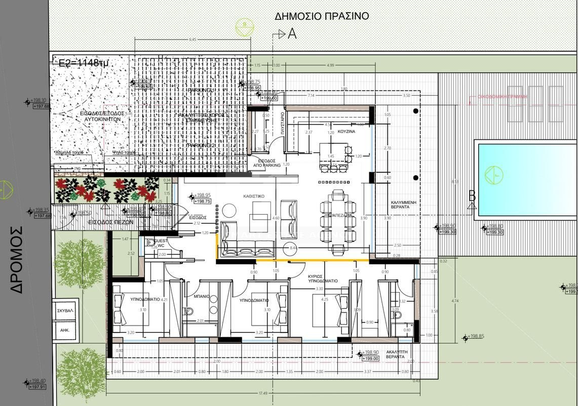 Bungalow with swimming pool for Sale in Fasoula Lemesou