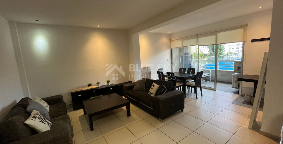 For rent Modern Beachfront Apartment with Private Access to Pool and Beach in Germasogeia