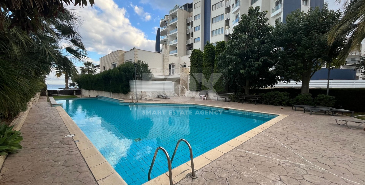 For rent Modern Fully Furnished Apartment with Private Access to Pool and Beach in Germasogeia