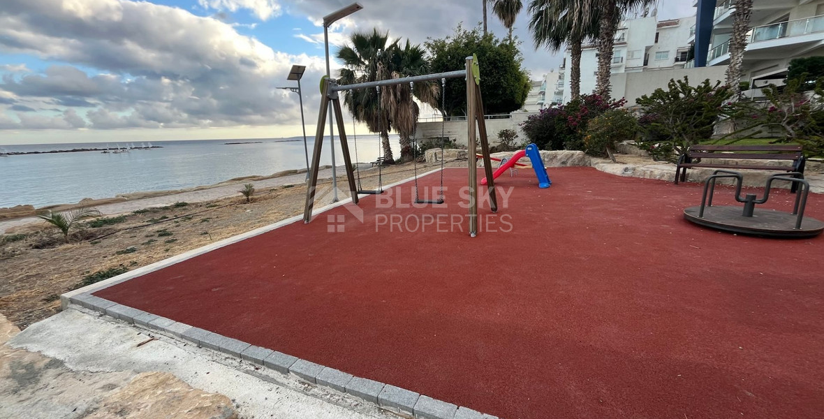 For rent Modern Beachfront Apartment with Private Access to Pool and Beach in Germasogeia