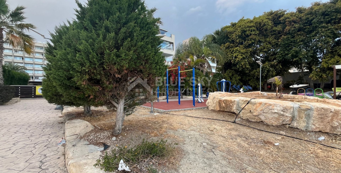 For rent Modern Beachfront Apartment with Private Access to Pool and Beach in Germasogeia