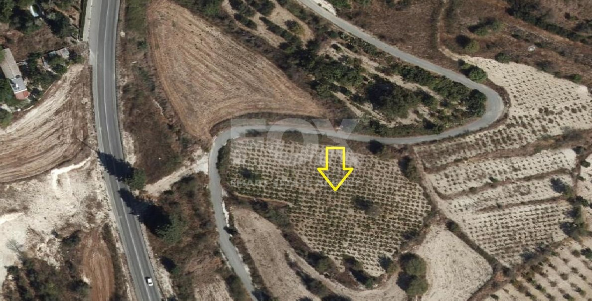 Residentitial land for sale in Stroumbi village, Paphos