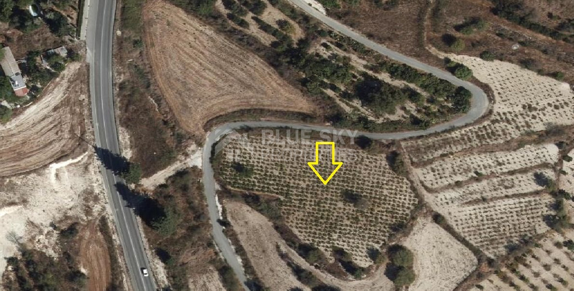 Residentitial land for sale in Stroumbi village, Paphos