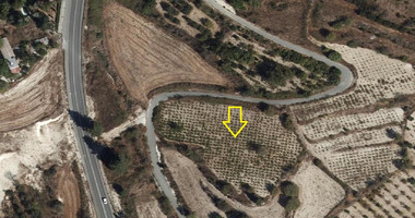 Residentitial land for sale in Stroumbi village, Paphos