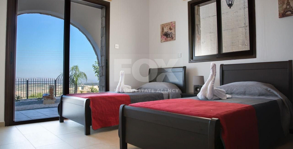 Elegant Two Bedroom Bungalow For Rent in Theletra, Paphos