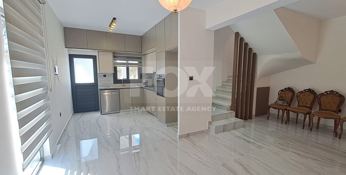 Three bedroom maisonette for rent in Agios Tychonas tourist area, Limassol