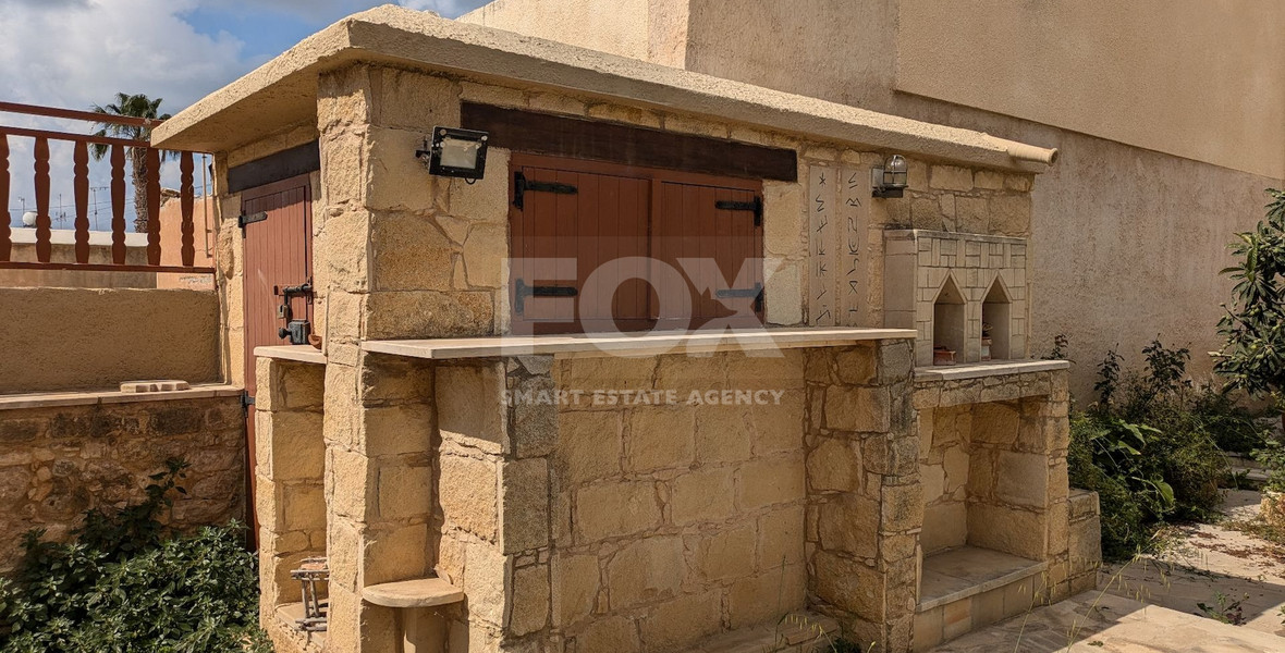Fully Furnished Three Bedroom Detached House for Rent in Geroskipou
