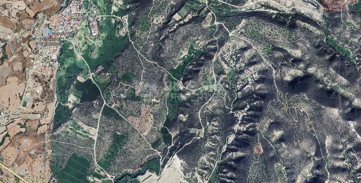 Large 5686 m2 Field  for Sale in Pentakomo