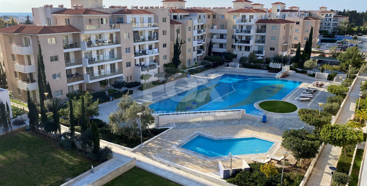 Three-bedroom apartment is available for sale in Universal, Paphos