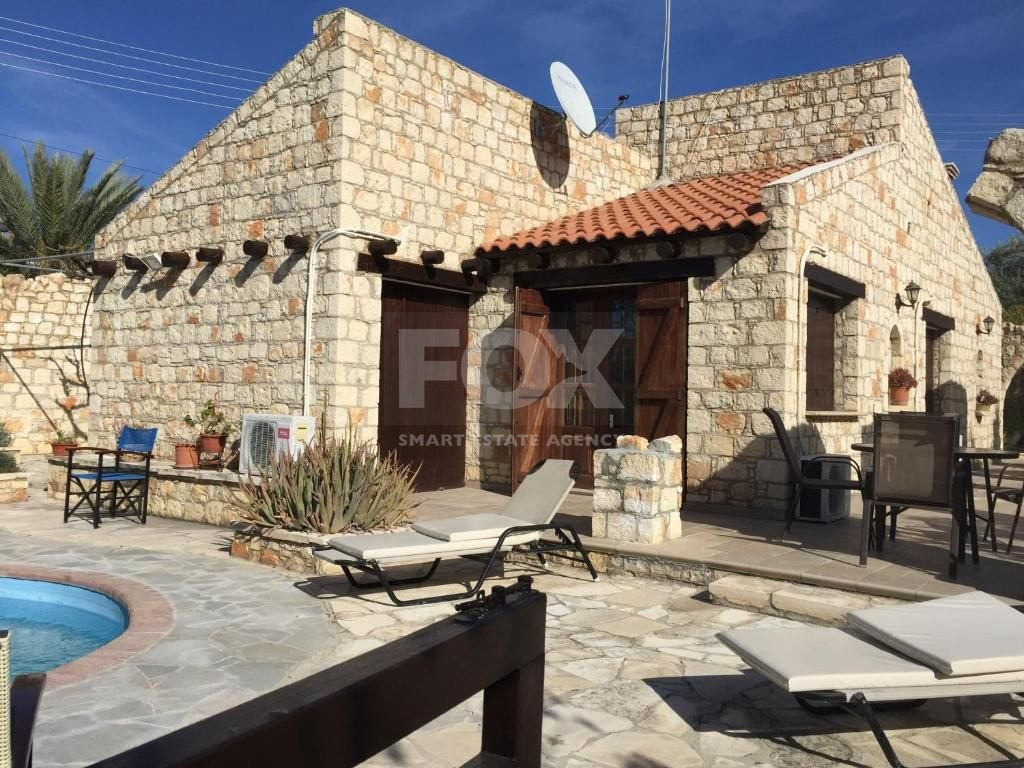 Fully Furnished Ground Floor Detached Villa with swimming pool, in Anarita Paphos.