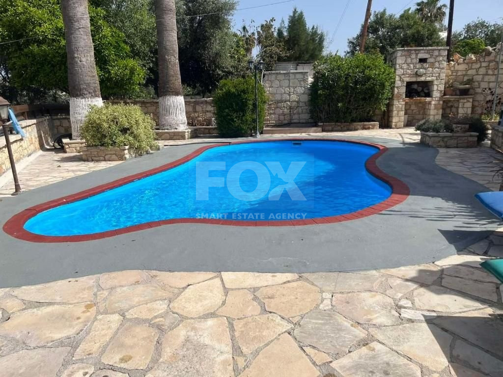 Fully Furnished Ground Floor Detached Villa with swimming pool, in Anarita Paphos.