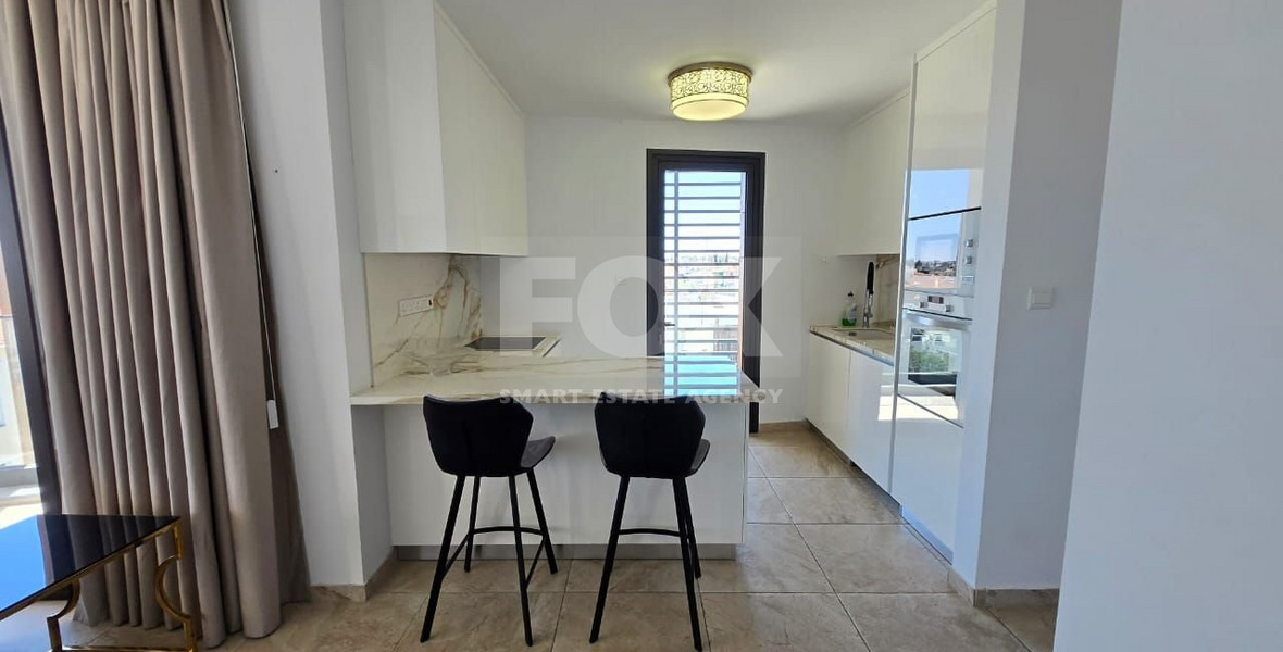 Modern Two-Bedroom Penthouse for sale in Tsirio: with Roof Garden & Views