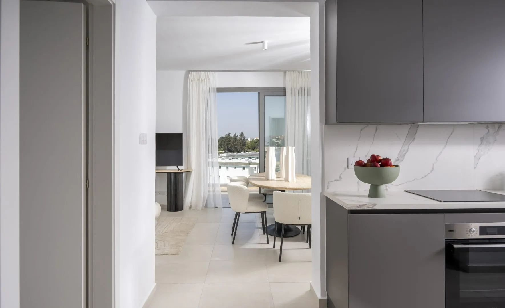 1 bedroom apartment 57 m² Trachoni Municipality, Cyprus