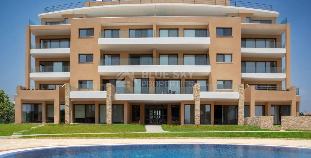 Penthouse for Sale in Trachoni, Limassol | Three-Bedroom, Pools & Green Views