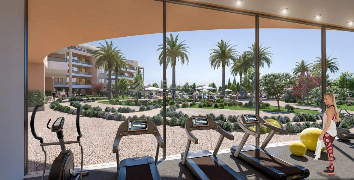 Penthouse for Sale in Trachoni, Limassol | Three-Bedroom, Pools & Green Views