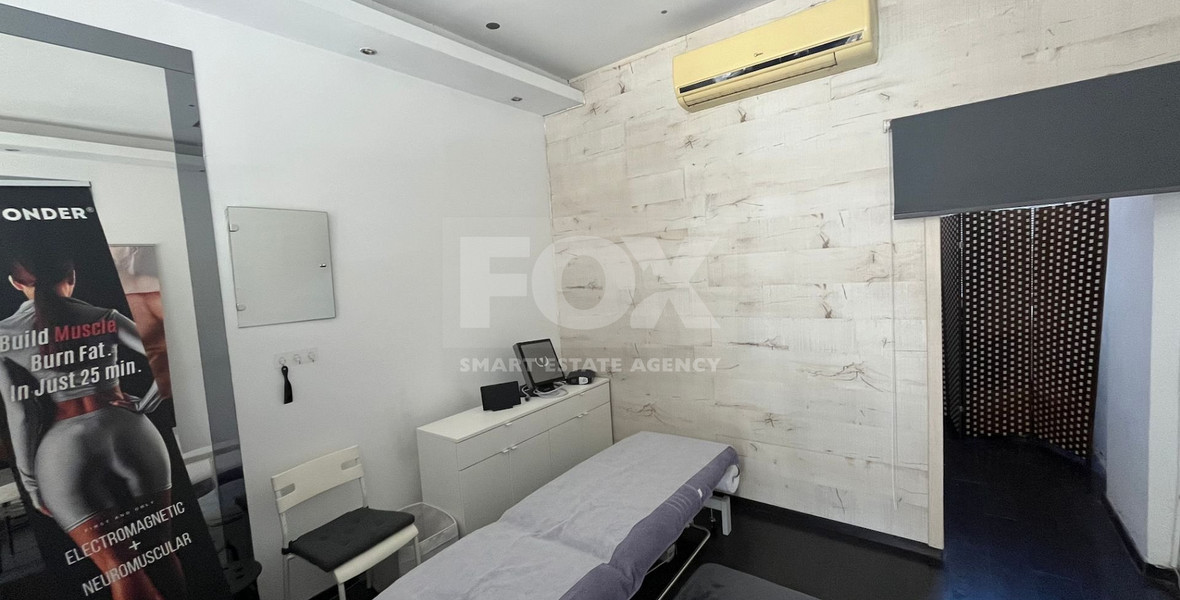 Unfurnished Ground Floor Shop for Rent 80 m2 (ground floor + mezzanine) in Agia Zoni