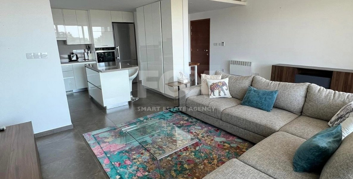 For Rent New Luxury furnished 2 bedroom apartment with roof garden in Kapsalos