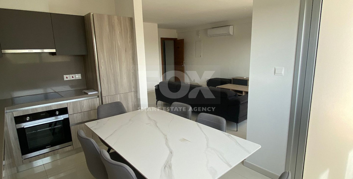 Fully Furnished Duplex apartment with 2 Bedrooms for rent in Germasogeia