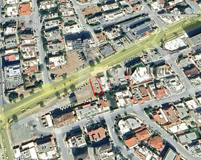 SALE: COMMERCIAL PLOT OF 268M² ON SPYROU KYPRIANOU AVENUE IN PRIME LOCATION.