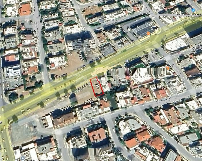 SALE: COMMERCIAL PLOT OF 268M² ON SPYROU KYPRIANOU AVENUE IN PRIME LOCATION.