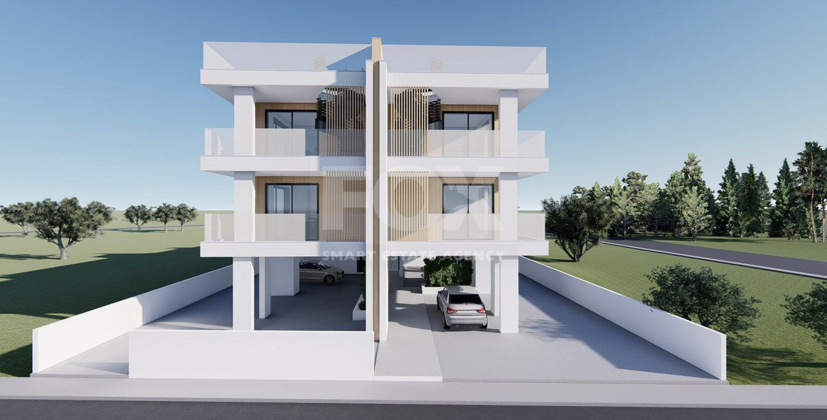 For Sale Two Bedroom Apartment with roof garden in Kolossi