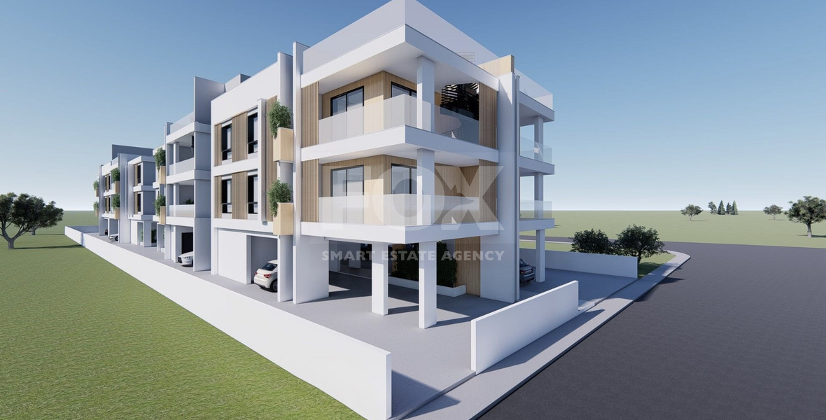 For Sale Two Bedroom Apartment with roof garden in Kolossi