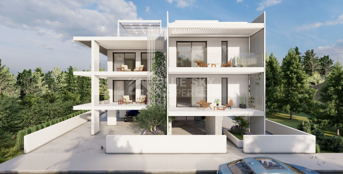 Two bedroom apartment (off-plan) for sale in Kato Paphos