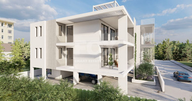 Three bedroom apartment (off-plan) for sale with roof garden and private pool in Kato Paphos
