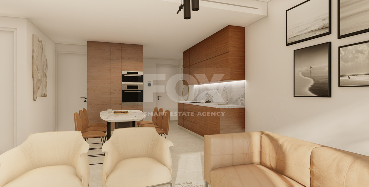 Modern 2-Bedroom Off-Plan Apartment for Sale in Kato Pafos with Pool