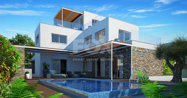 Four Bedroom Seaside Villa In Geroskipou Tourist area in Paphos.
