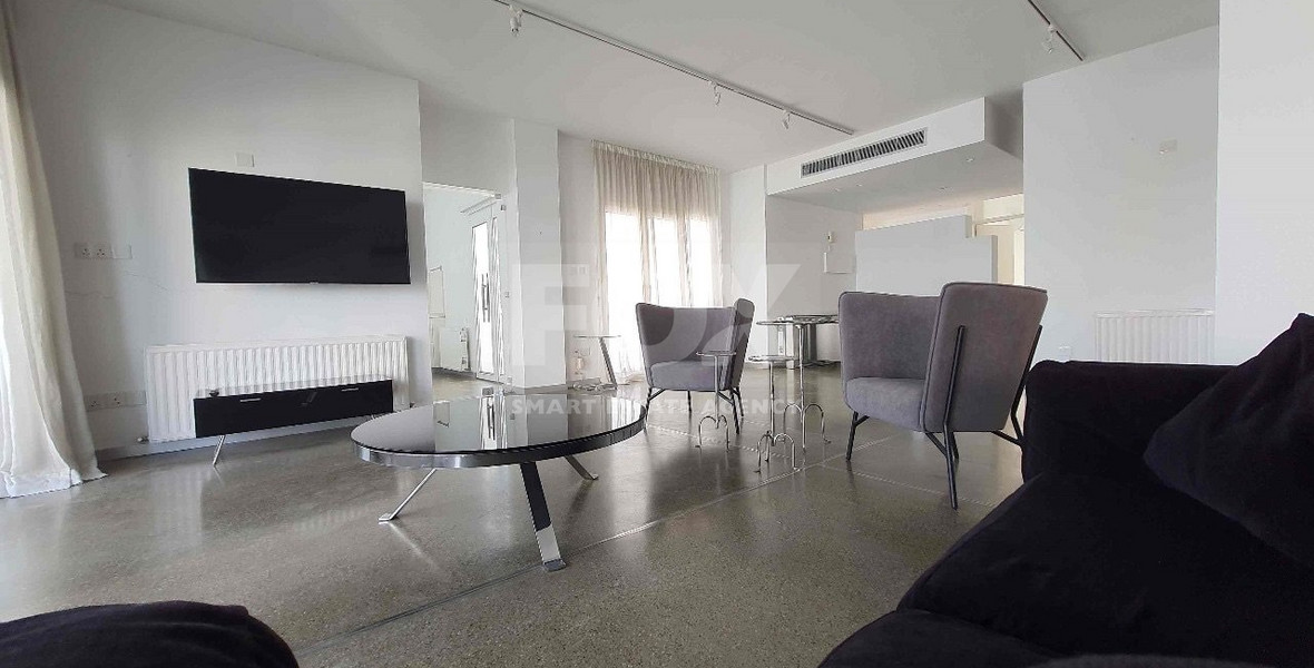 Modern fully furnished 3 bedroom apartment for rent in Neapoli