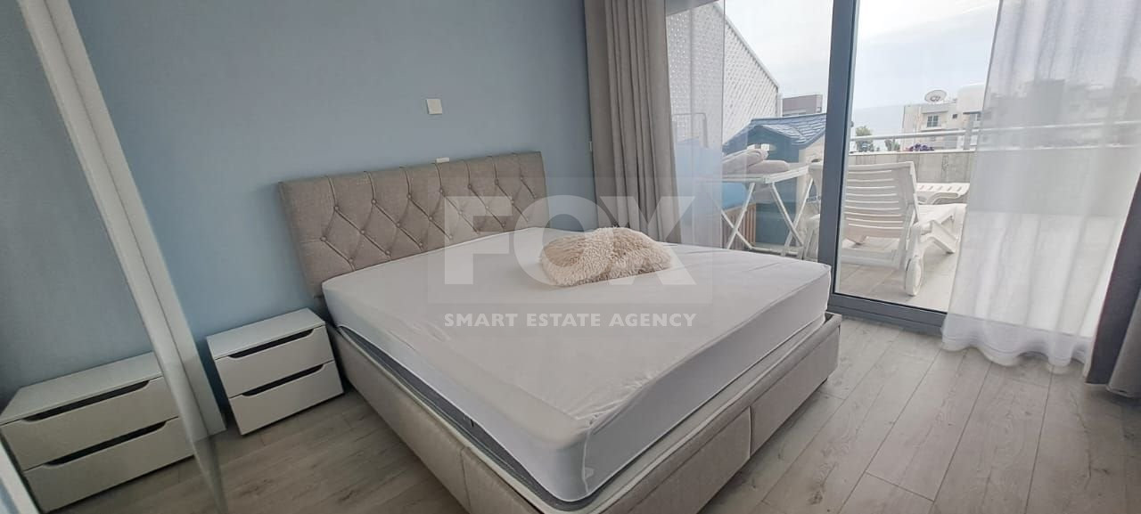 Three bedroom furnished apartment for rent, opposite the sea, Agios Tychonas