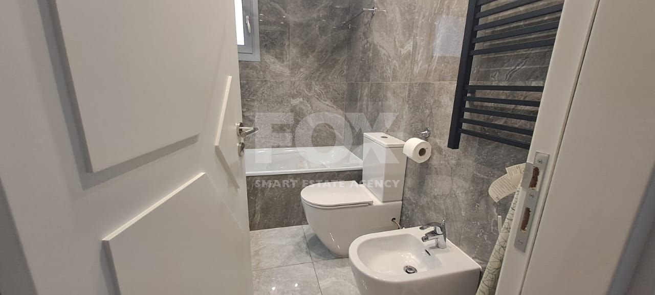 Three bedroom furnished apartment for rent, opposite the sea, Agios Tychonas