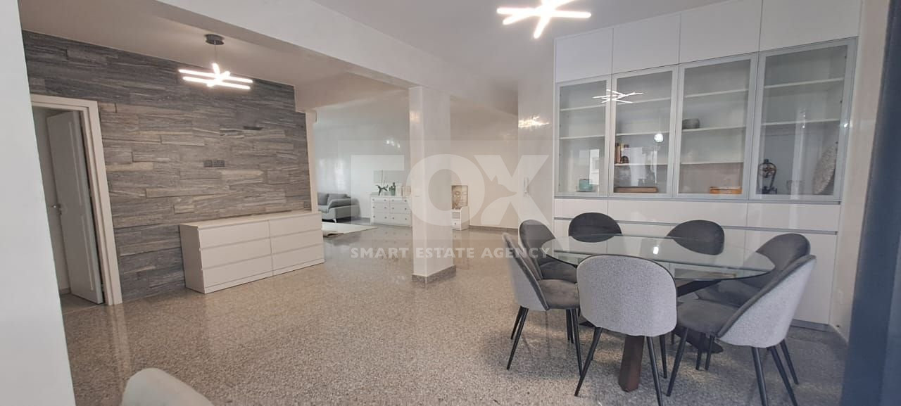 Three bedroom furnished apartment for rent, opposite the sea, Agios Tychonas