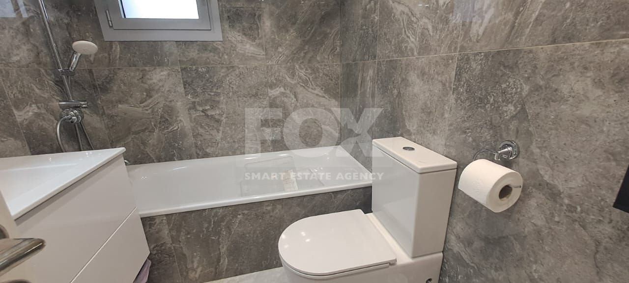 Three bedroom furnished apartment for rent, opposite the sea, Agios Tychonas