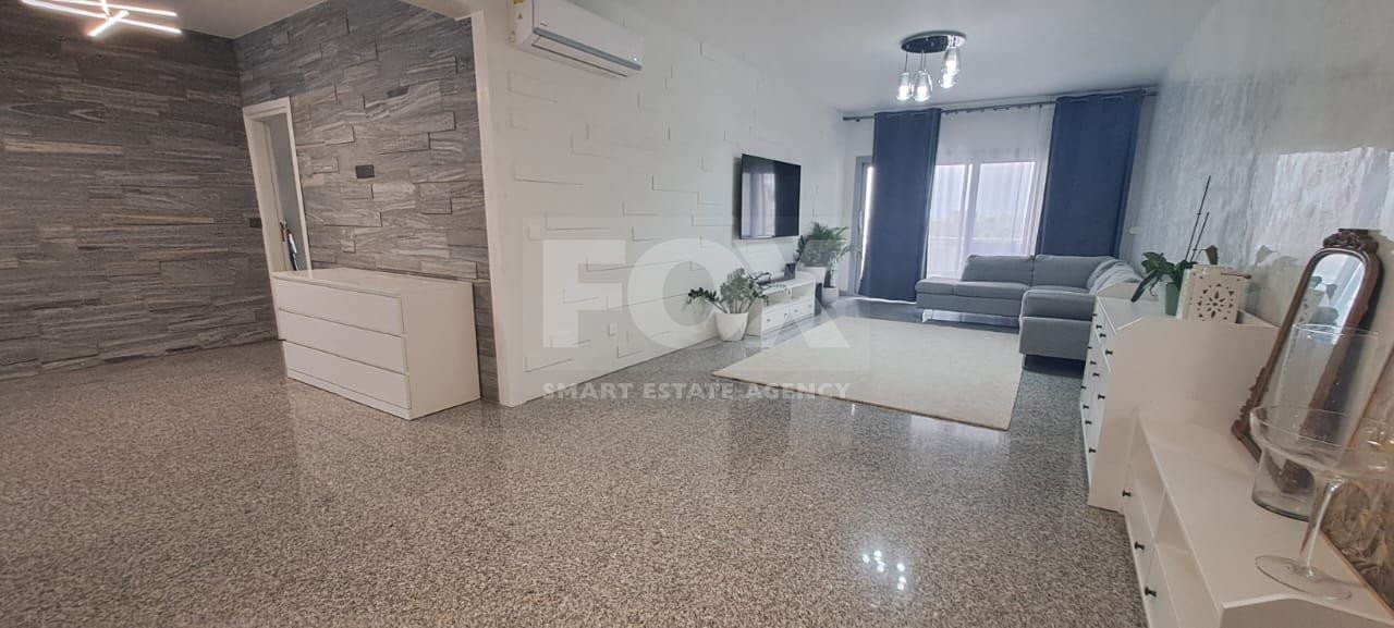 Three bedroom furnished apartment for rent, opposite the sea, Agios Tychonas