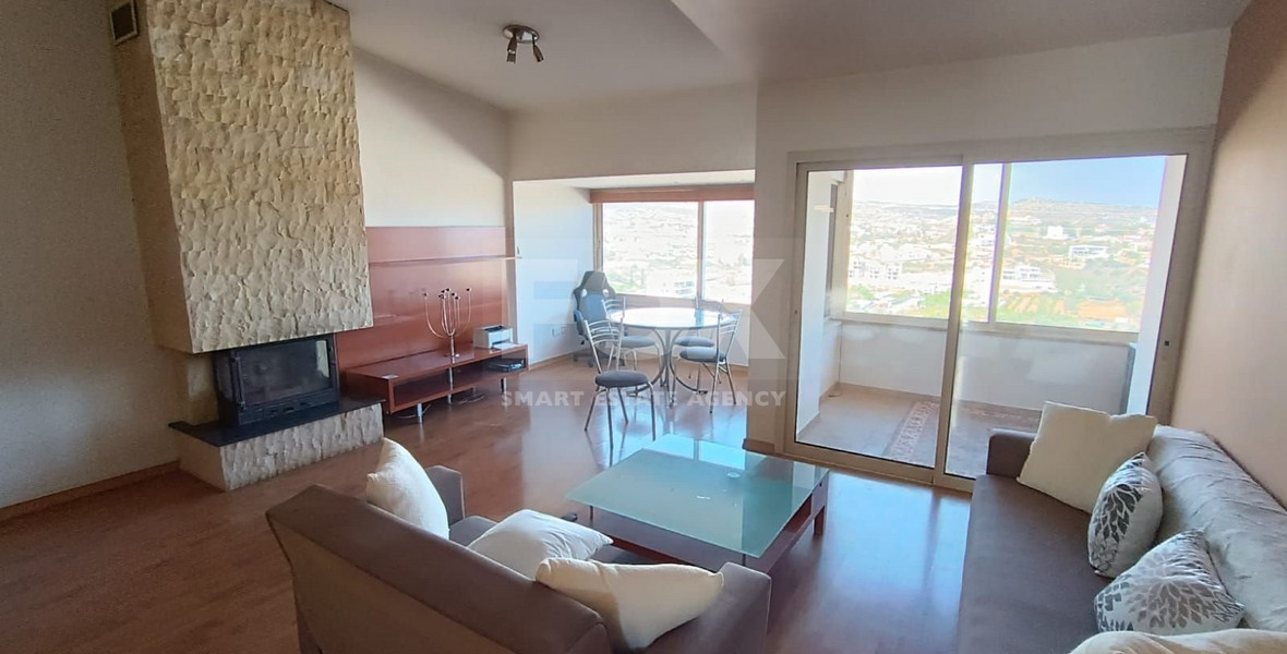 For Rent Fully Furnished Sea View Two Bed Apartment in Paniotis, Germasogeia