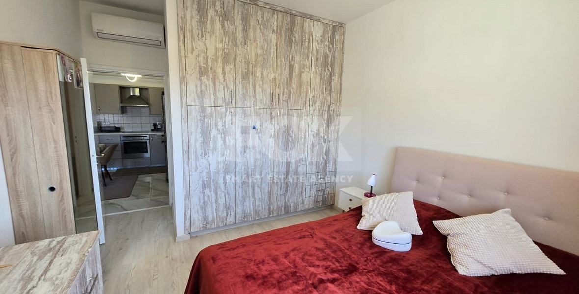 Fully Renovated One-Bedroom Top-Floor Apartment for Sale in Germasogeia