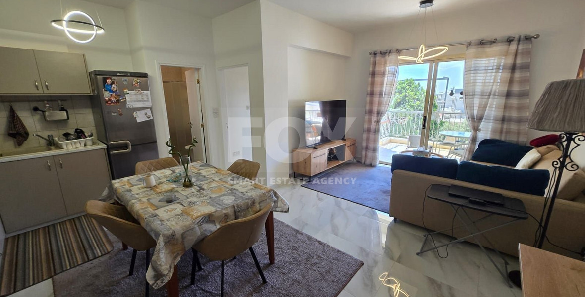 Fully Renovated One-Bedroom Top-Floor Apartment for Sale in Germasogeia