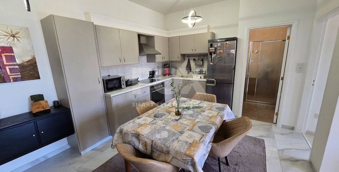 Fully Renovated One-Bedroom Top-Floor Apartment for Sale in Germasogeia
