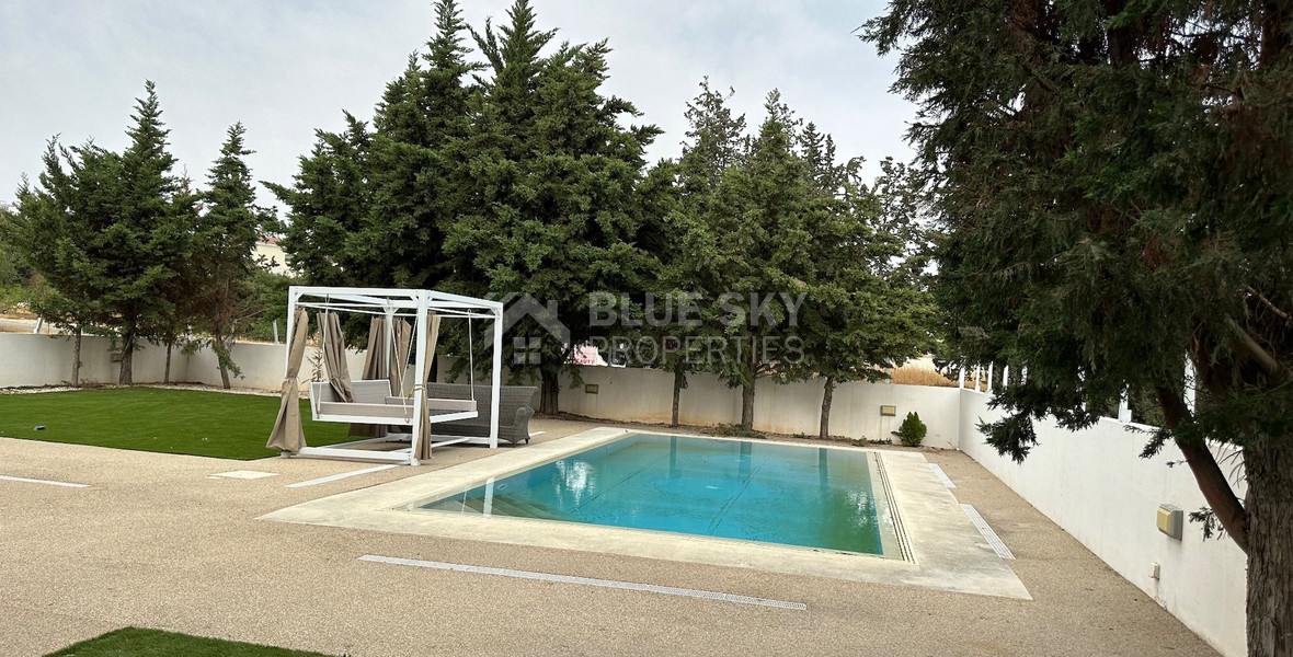 RENT: 5 BEDROOM VILLA UNFURINISHED VILLA IN PRIME LOCATION OF AGIOS ATHANASIOS.