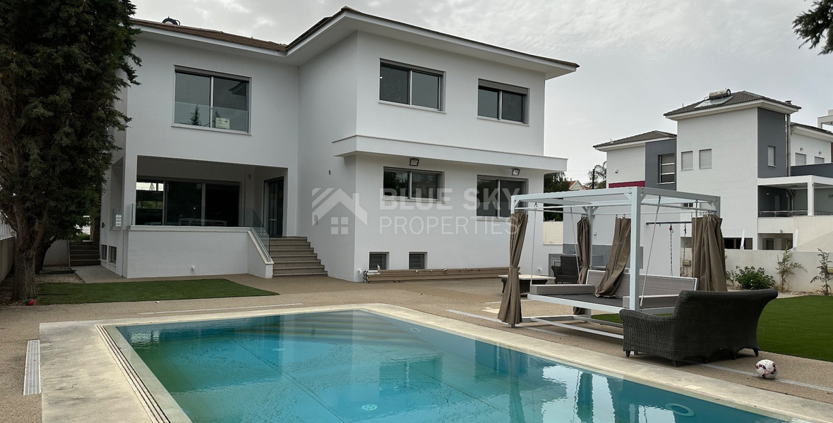 RENT: 5 BEDROOM VILLA UNFURINISHED VILLA IN PRIME LOCATION OF AGIOS ATHANASIOS.