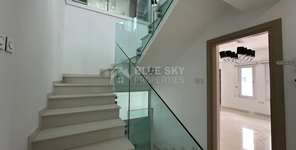 RENT: 5 BEDROOM VILLA UNFURINISHED VILLA IN PRIME LOCATION OF AGIOS ATHANASIOS.