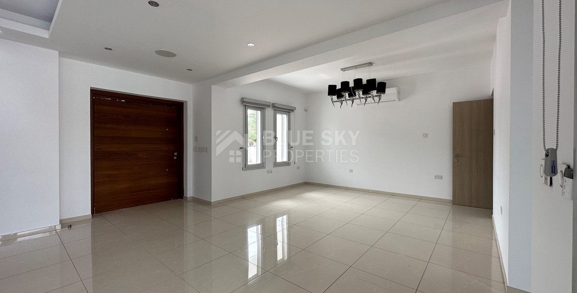 RENT: 5 BEDROOM VILLA UNFURINISHED VILLA IN PRIME LOCATION OF AGIOS ATHANASIOS.