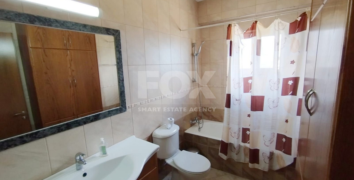 For Rent: Fully Furnished Three Bedroom Apartment with Sea View in Drousia