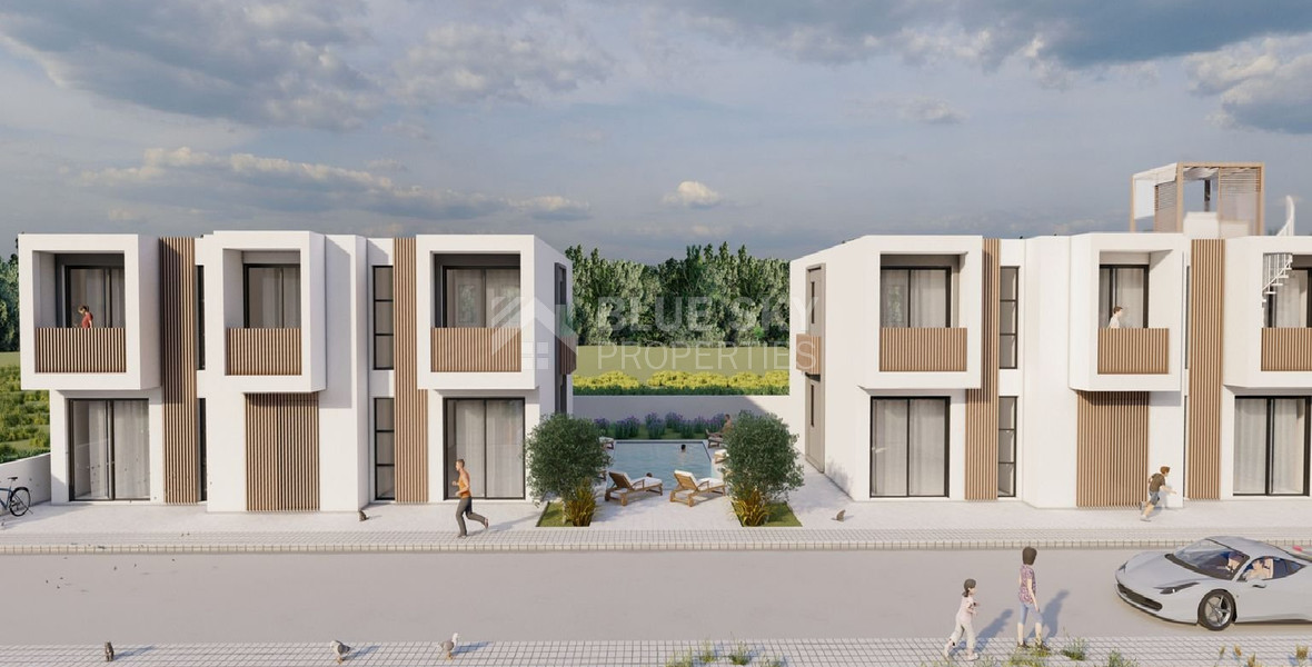 For sale three bedroom Semi-detached house in Tremithousa, Paphos