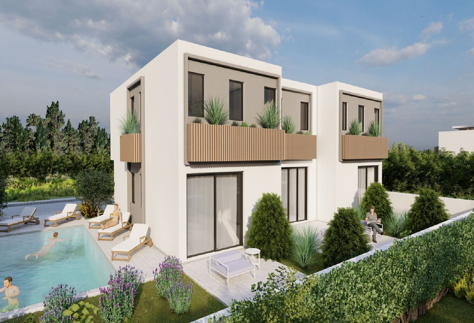 Mieszkanie 3 pokoi 120 m² Tremithousa, Cypr