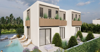 For sale three bedroom Semi-detached house in Tremithousa, Paphos