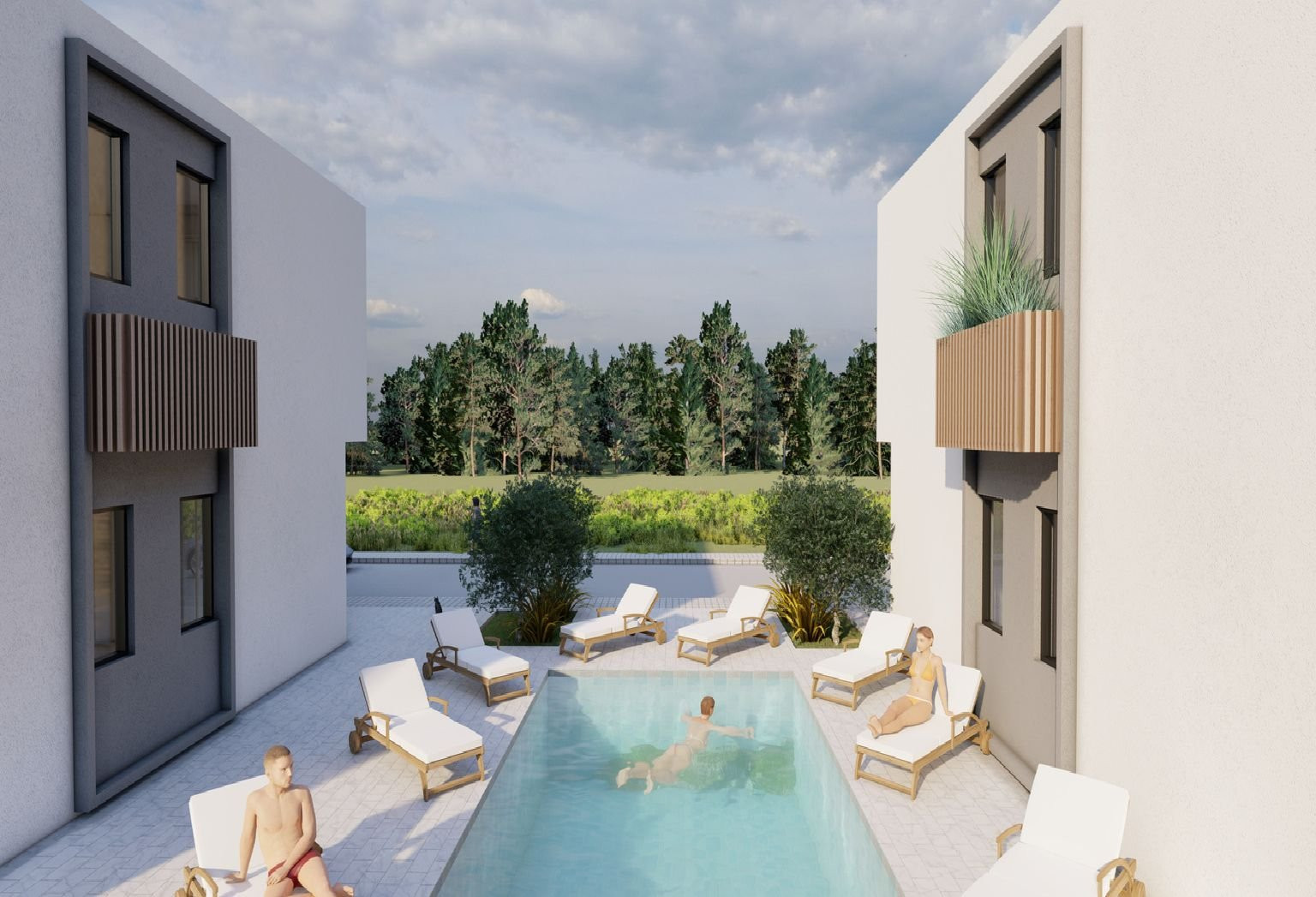 Mieszkanie 3 pokoi 120 m² Tremithousa, Cypr