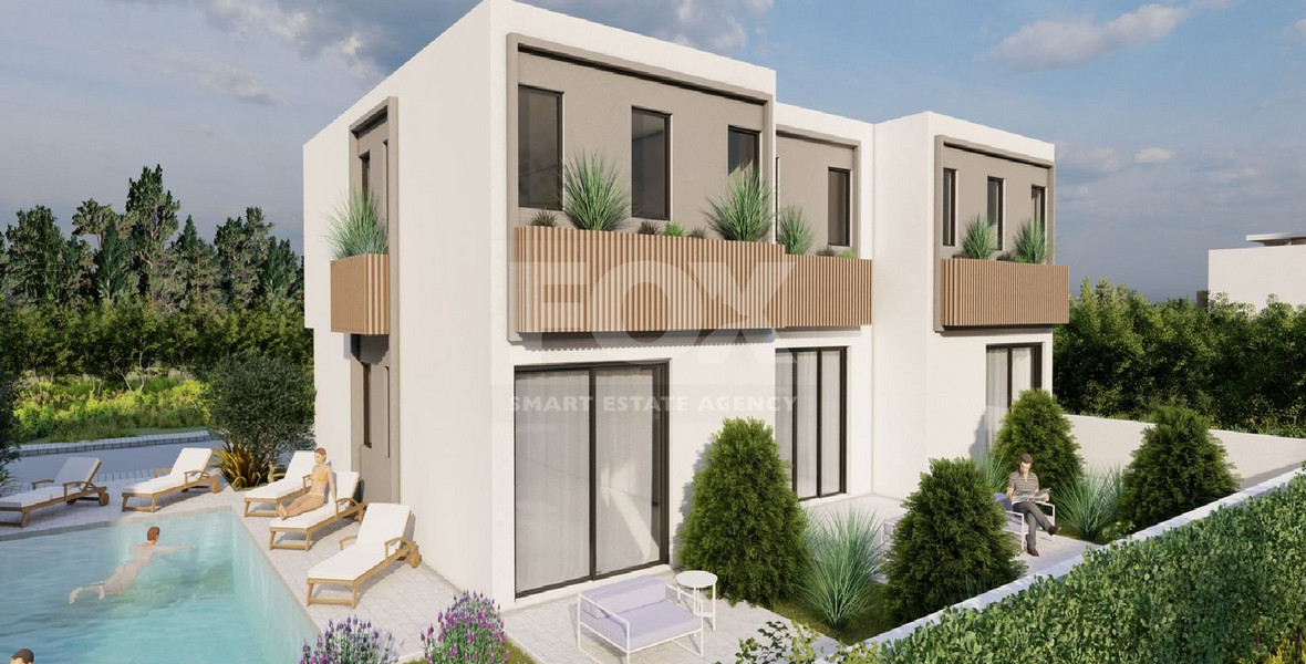 Three bedroom Semi-detached house for sale in Tremithousa, Paphos